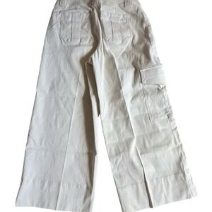 White Cargo Pants